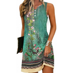 Floral Midi Summer Dress – Lightweight Lace for Women
