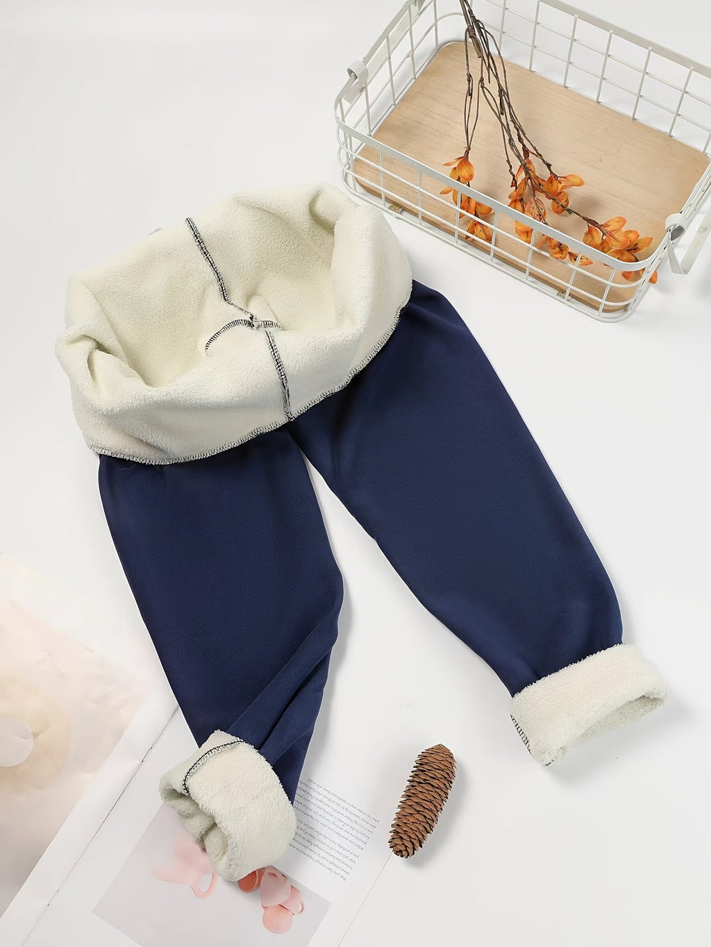 Women's High-Waist Fleece-Lined Leggings