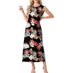 Velvet Maxi Summer Dress – Lightweight Flattering for Women