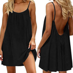Linen Midi Summer Dress – Lightweight for Women