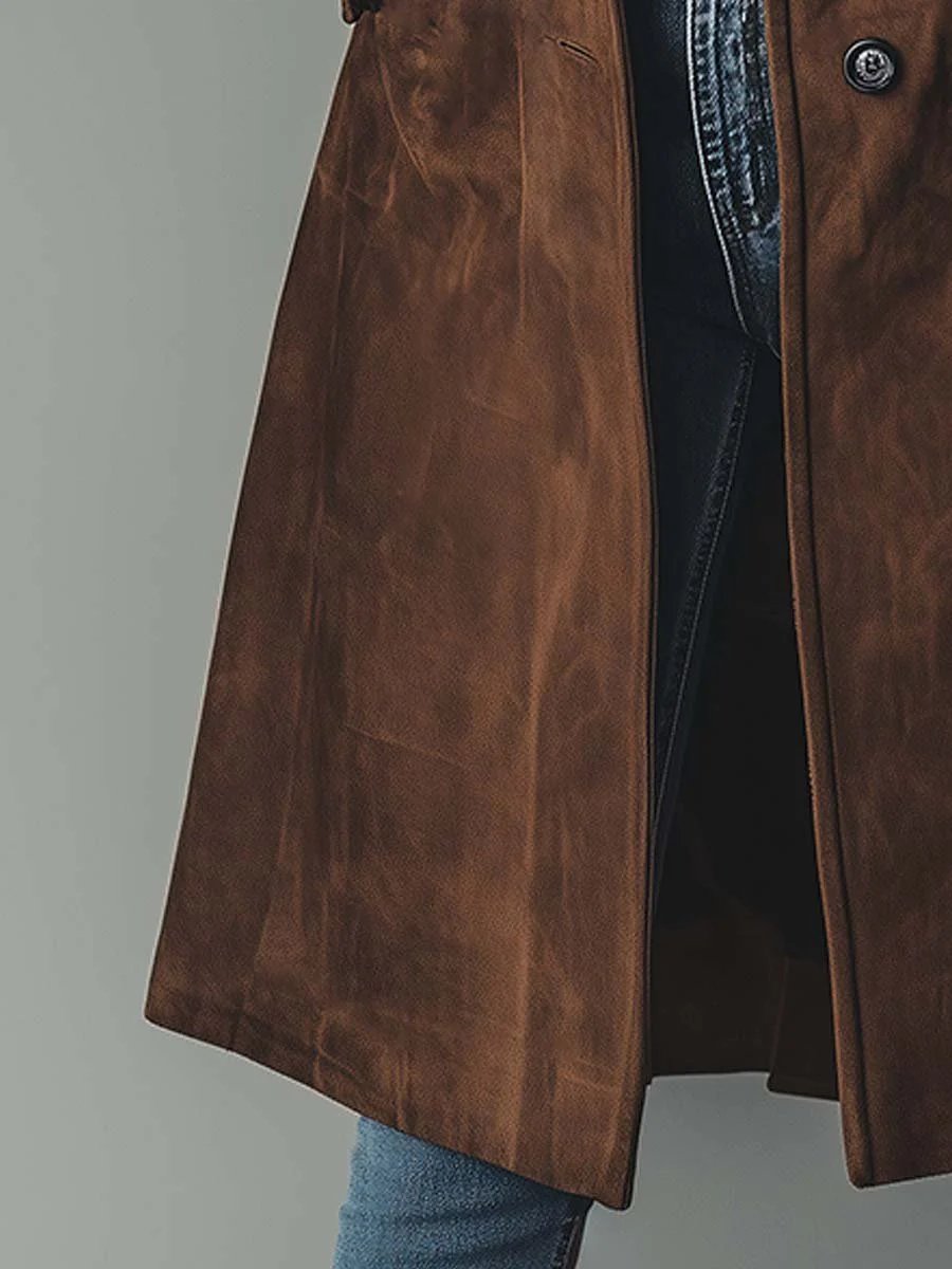 Women's Double-Breasted Classic Trench Coat