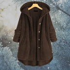 Women's Winter Jacket with Hood and Extra Warm Lining | Perfect for Cold Winter Days - Brown