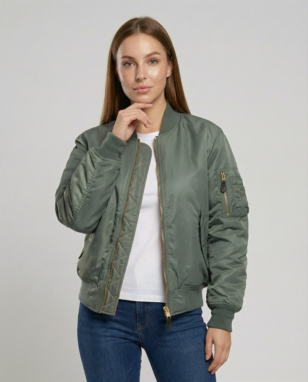 Timeless & Versatile Women's Bomber Jacket