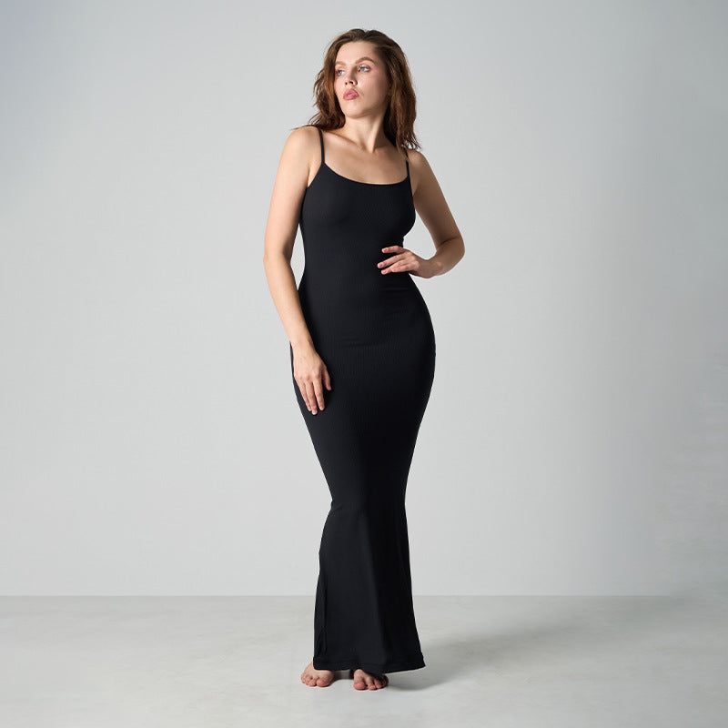 Body Sculpt Minimale Maxi-jurk