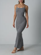 Essential Sculpt Maxi Lounge Dress