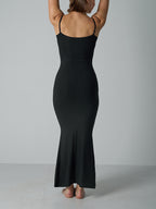 Essential Sculpt Maxi Lounge Dress