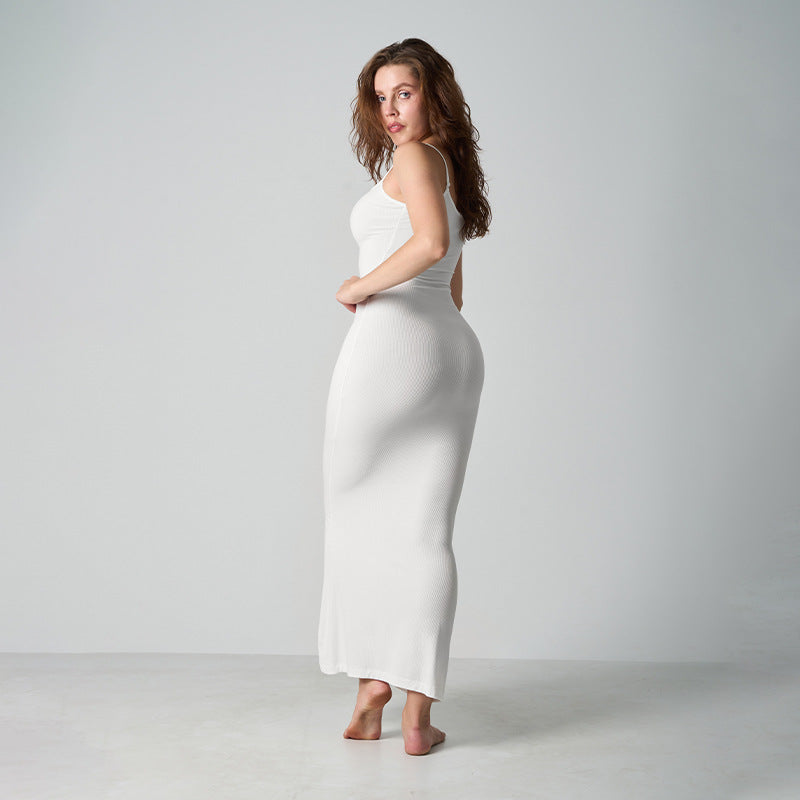 Core Sculpt Minimal Maxi Dress