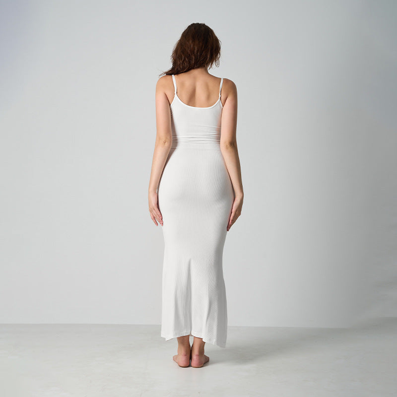 Core Sculpt Minimal Maxi Dress