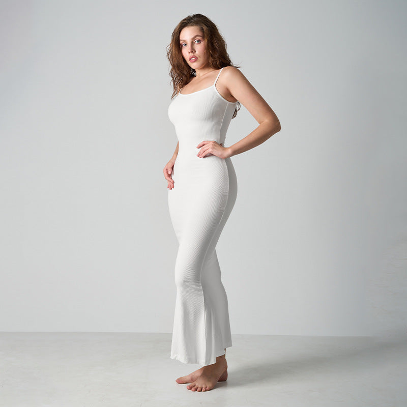 Core Sculpt Minimal Maxi Dress