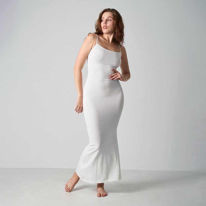Core Sculpt Minimal Maxi Dress