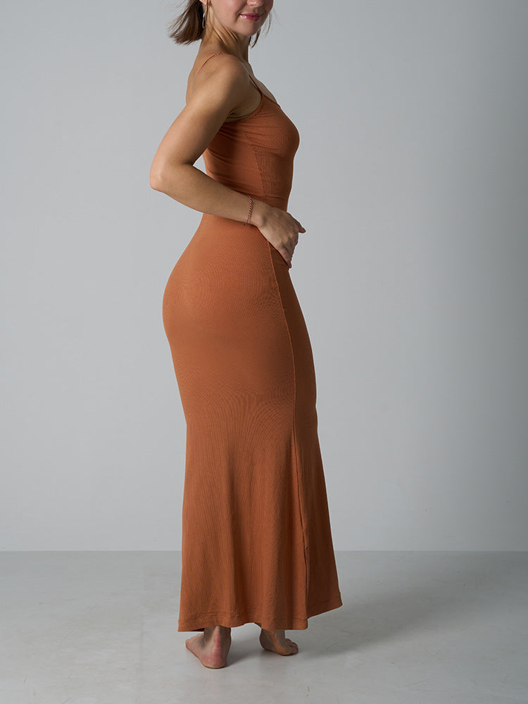 Essential Sculpt Maxi Lounge Dress