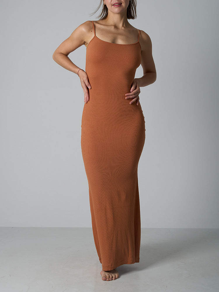 Essential Sculpt Maxi Lounge Dress