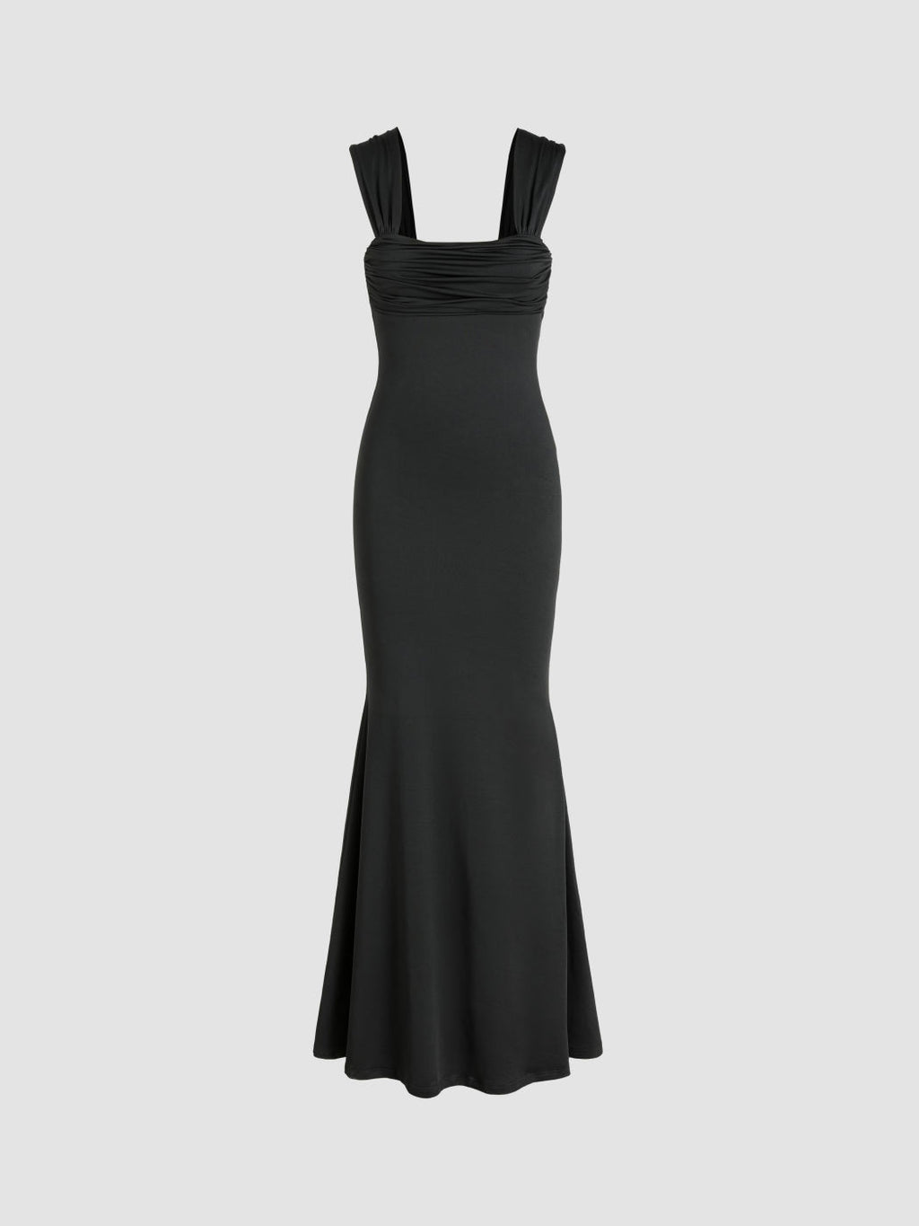 Sculpting Square Neck Maxi Dress