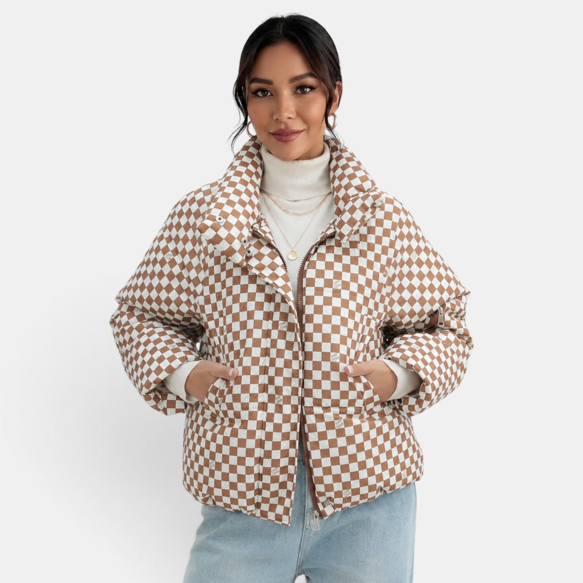 Chaqueta acolchada para mujer