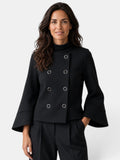 Women's Elegant Wool Cape Jacket