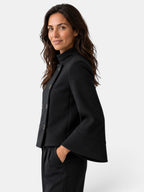 Women's Elegant Wool Cape Jacket