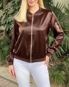 Stilvolle Klassische Bomberjacke Mit Taschen - Perfekt Für Jede Gelegenheit
