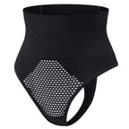 High Waist Mesh Shaping Thong
