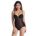 Bodysuit mit offener Rückseite aus Spitze