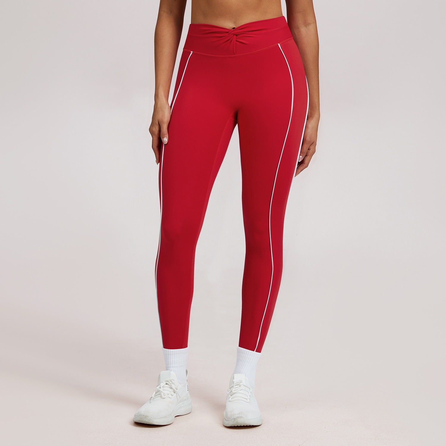 High-Waist Shaping Legging met Contrasterende Lijn