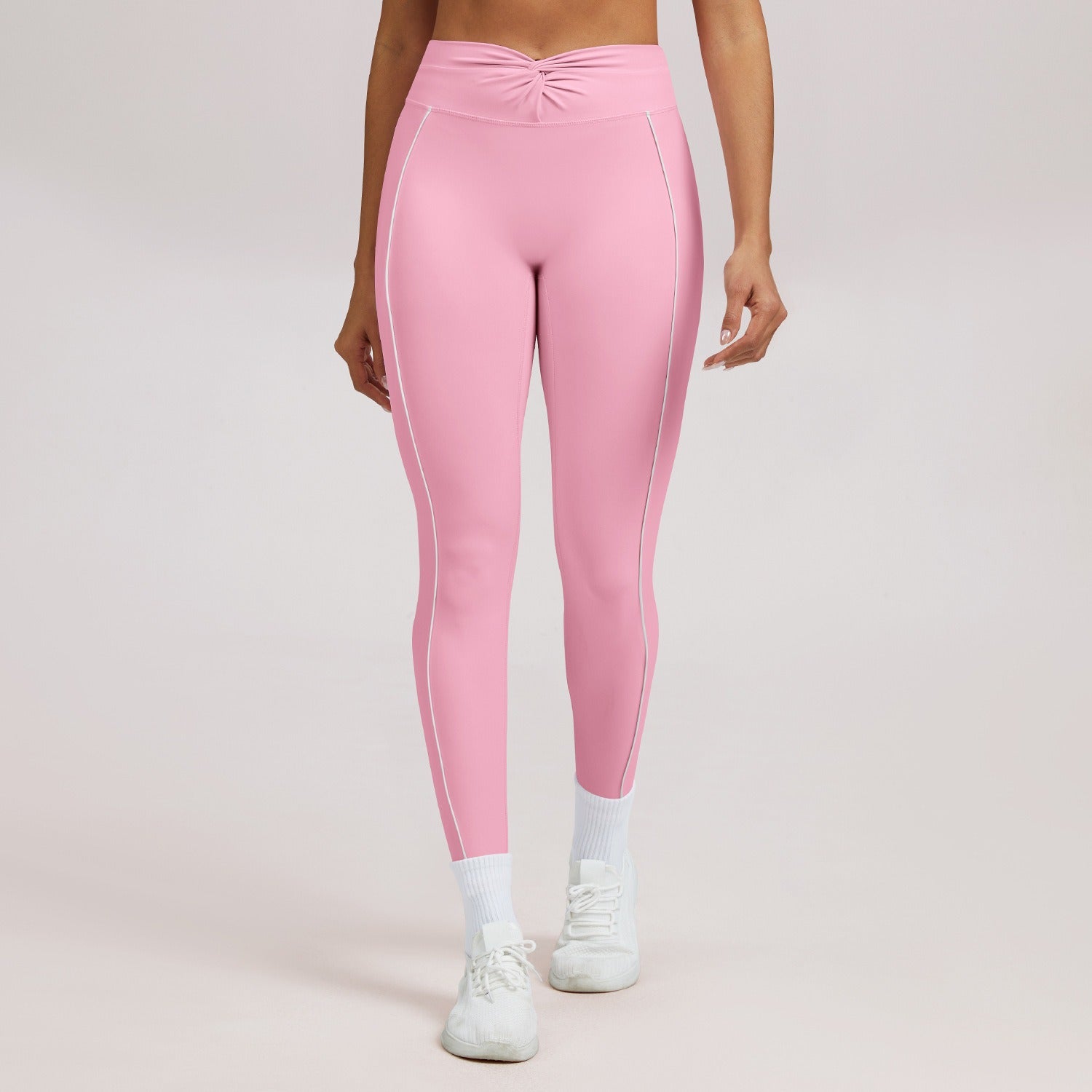 High-Waist Shaping Legging met Contrasterende Lijn