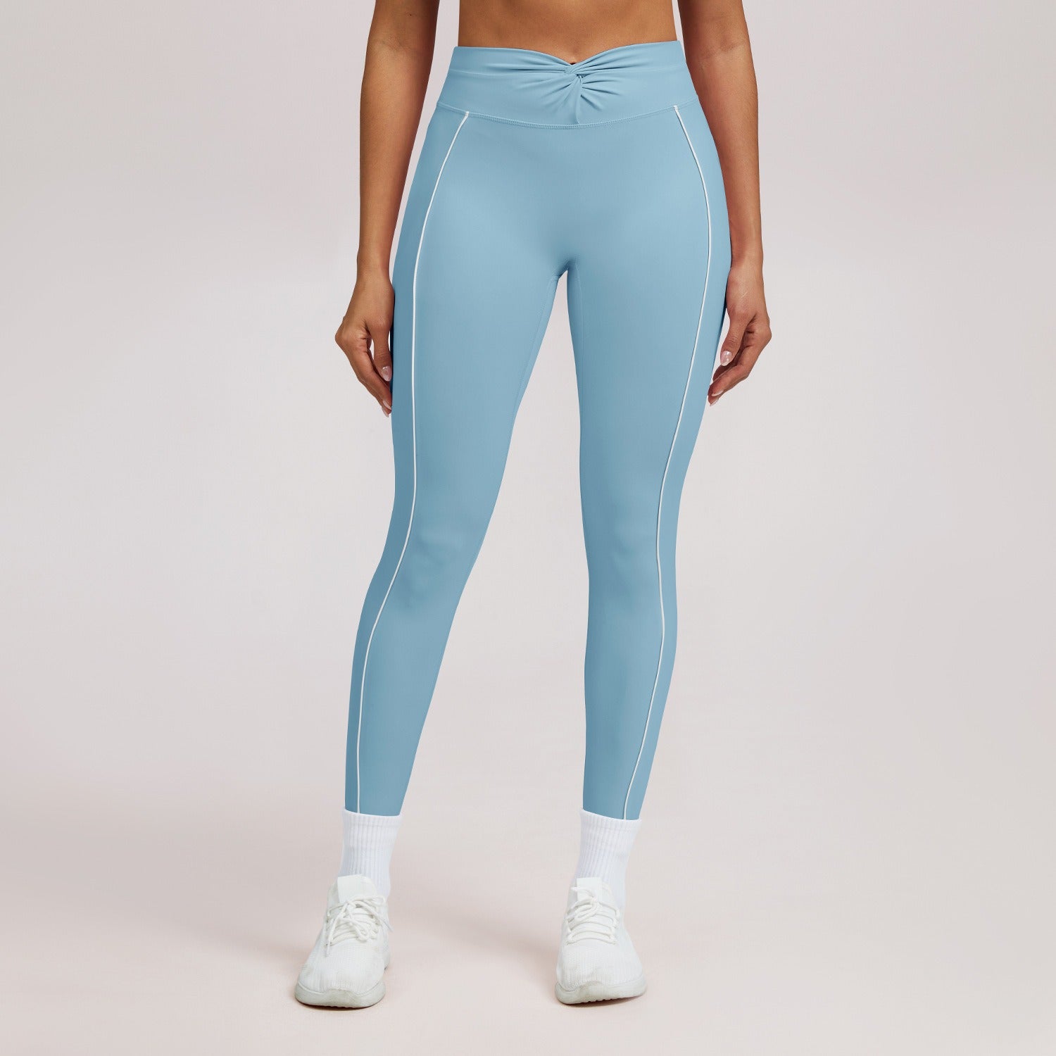 High-Waist Shaping Legging met Contrasterende Lijn
