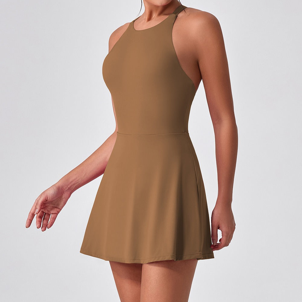 Seamless Athletic Sculpting Mini Dress