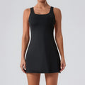 Sleeveless Athletic Shaping Mini Dress
