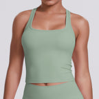 Ärmelloses Sculpting Activewear Tank Top