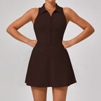 Robe sculptante de performance athlétique