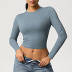 Haut de sport SculptFit court et sculptant