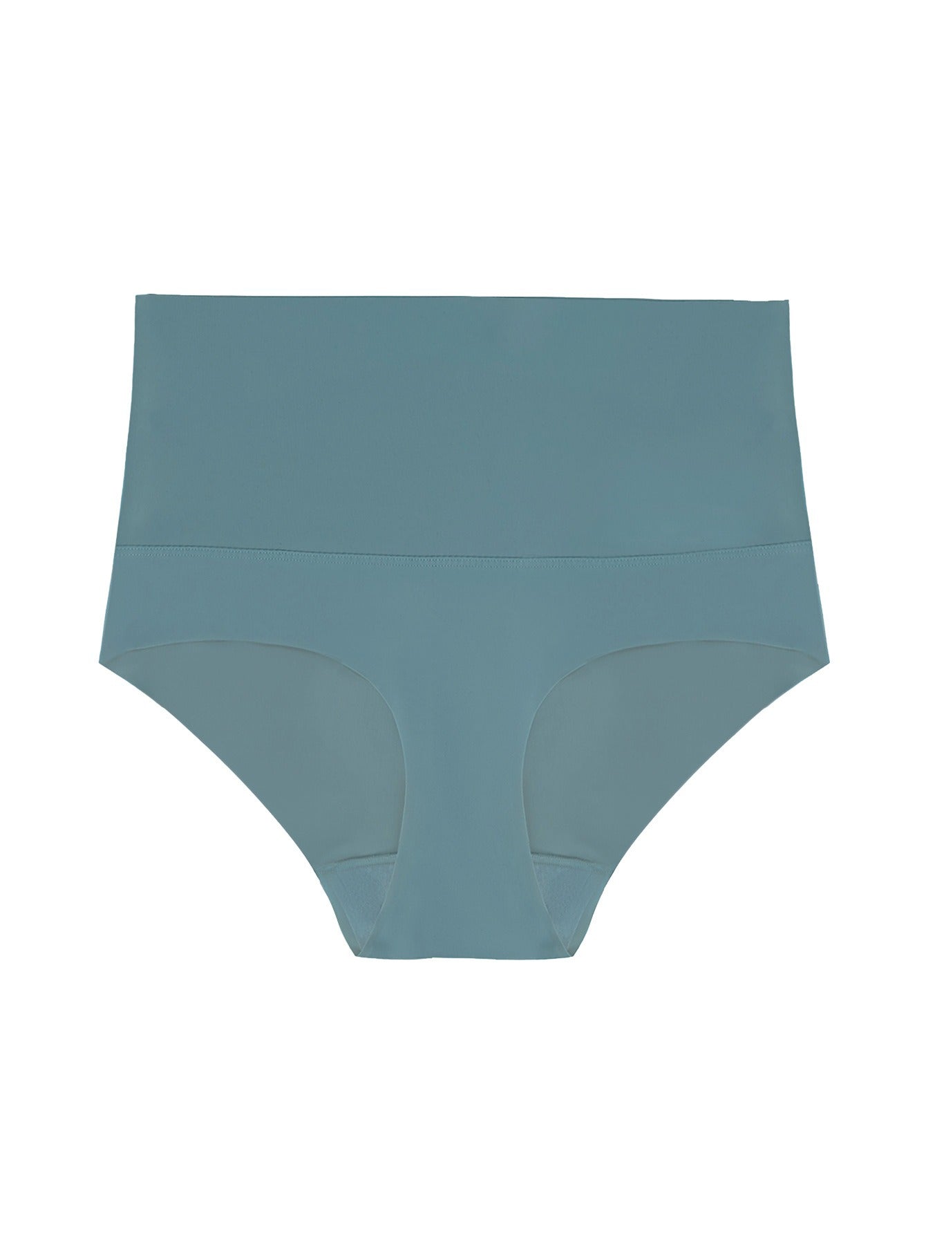 High Waist Seamless Colorblock Shaping Thong