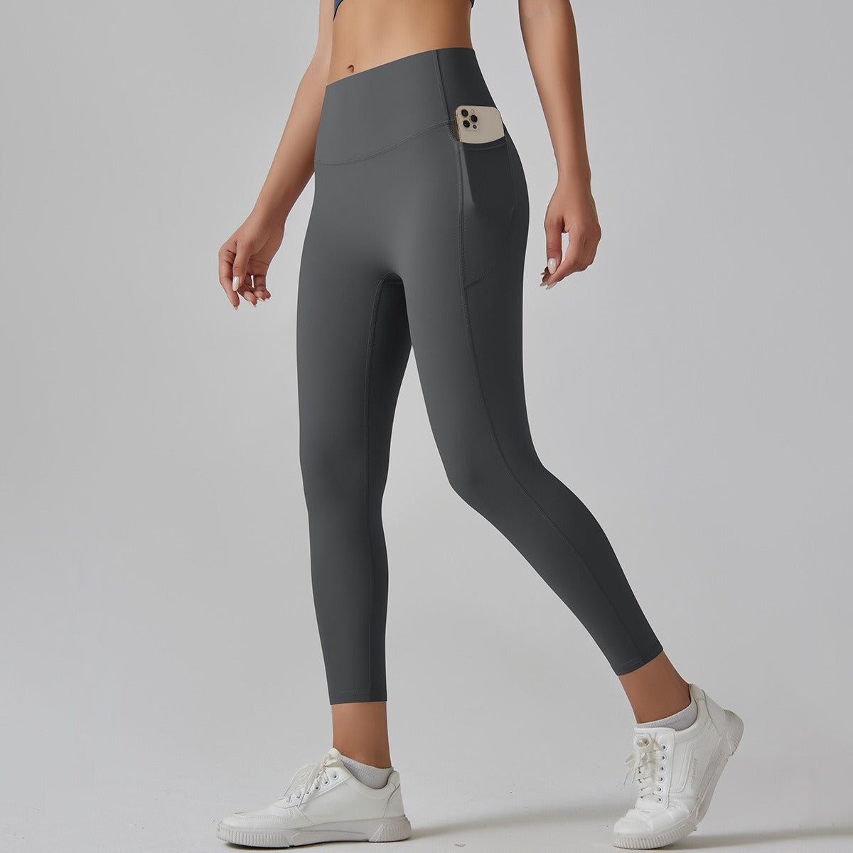 High Waist Legging met Zakken