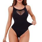 Herz-Mesh-String-Bodysuit