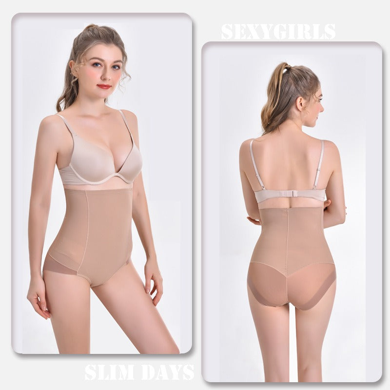 High Waist Mesh Shaping Brief