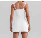 Sleeveless Athletic Shaping Mini Dress