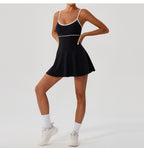 Sportliches Sculpting Fit-and-Flare Shaping Kleid