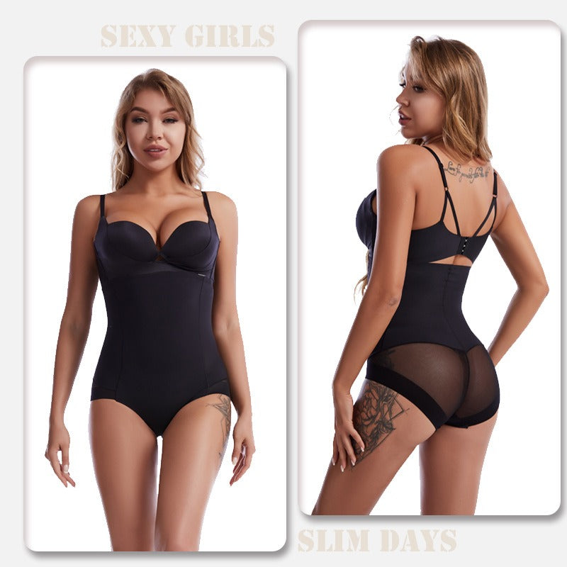 High Waist Mesh Shaping Brief