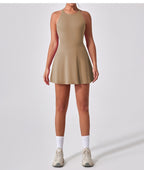 Seamless Athletic Sculpting Mini Dress