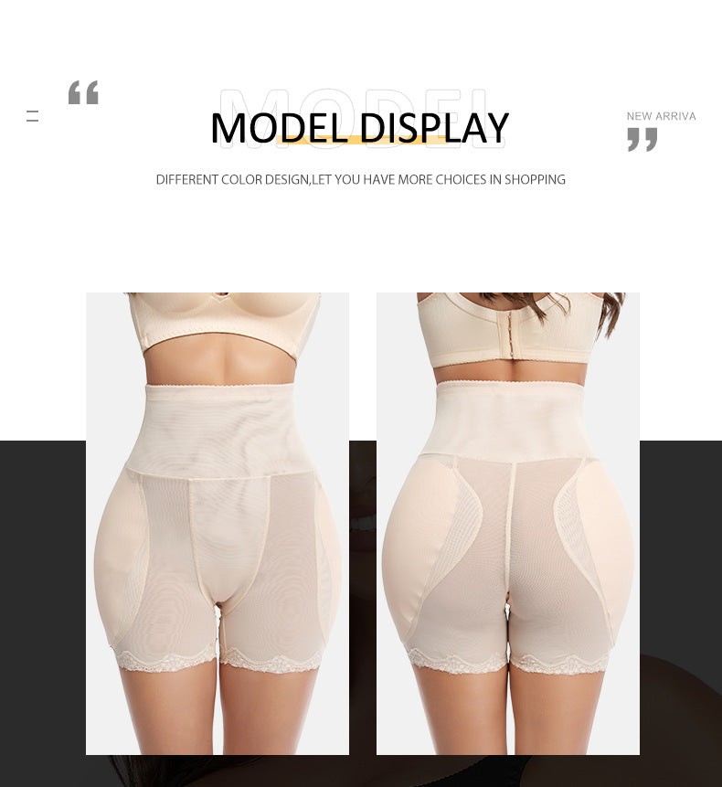 High Waist Shaping Mesh Shorts