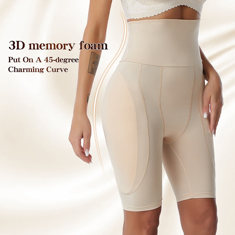 High-Waist Heup & Taille Corrigerende Shorts