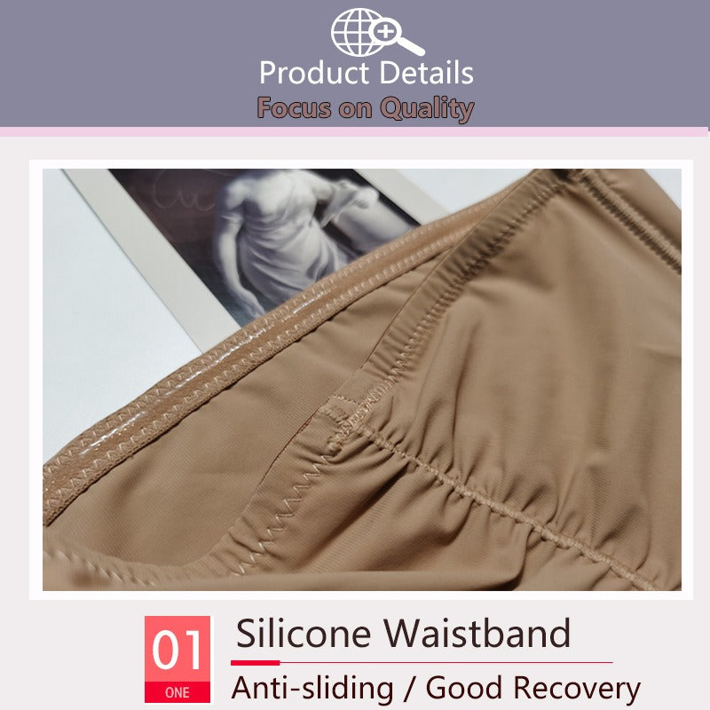 High Waist Mesh Shaping Brief
