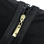 Short de maintien sculptant taille haute à fermeture éclair frontale