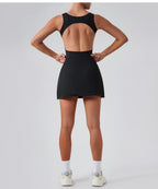 Sleeveless Athletic Shaping Mini Dress