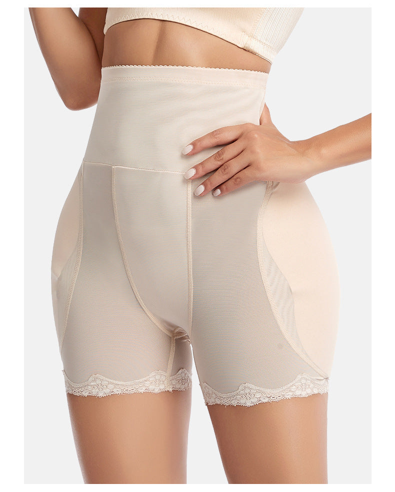 High Waist Shaping Mesh Shorts