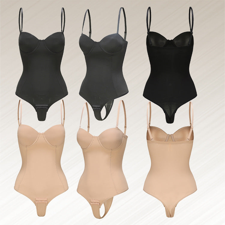Trägerloser formender String-Bodysuit