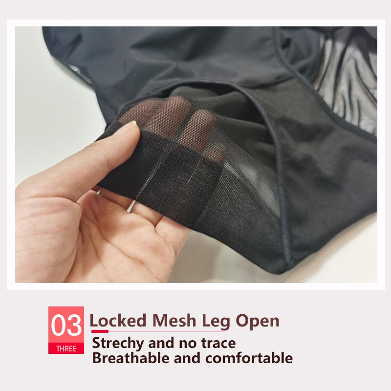 High Waist Mesh Shaping Brief