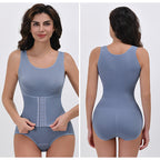 Haken- und formender Bodysuit mit breiten Trägern