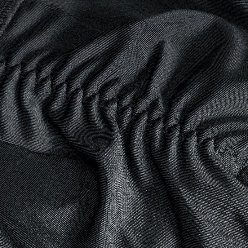 Short de maintien sculptant taille haute à fermeture éclair frontale