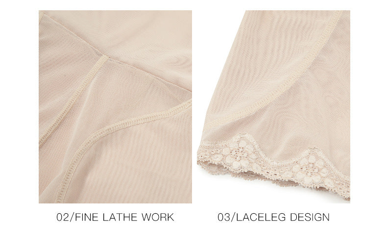 High Waist Shaping Mesh Shorts